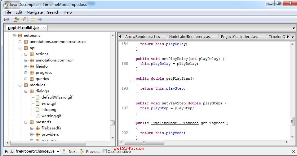 解压后运行jd-gui.exe即可打开软件