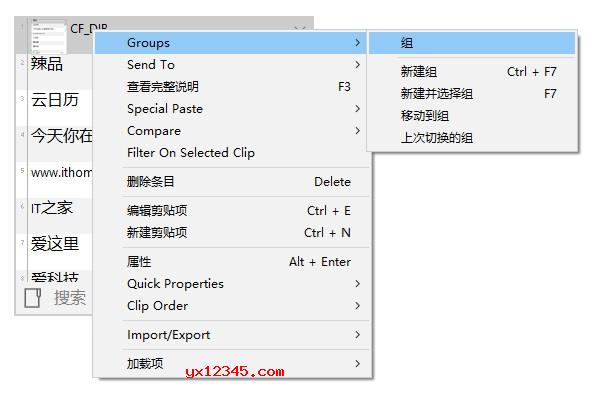 Ditto中文版新建界面截图