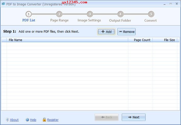 PDFArea PDF to Image Converter使用教程